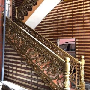 Cầu thang nhôm đúc HT 11