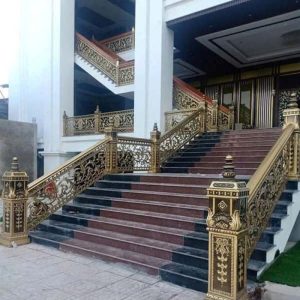 Cầu thang nhôm đúc HT 21