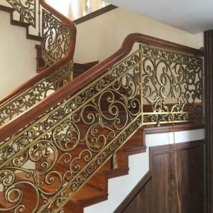 Cầu thang nhôm đúc HT 03