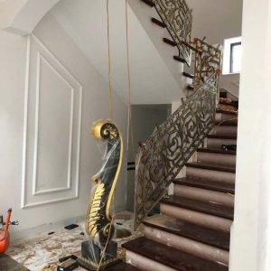 Cầu thang nhôm đúc HT 50