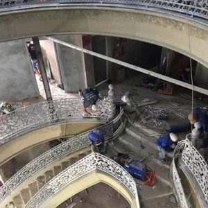 Cầu thang nhôm đúc HT 47