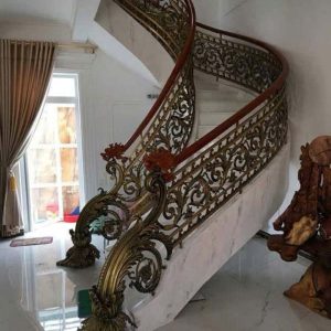Cầu thang nhôm đúc HT 05
