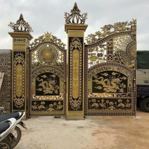 Cổng nhôm đúc HT 111