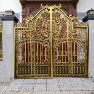 Cổng nhôm đúc HT 02
