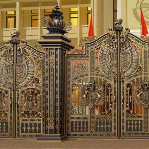 Cổng nhôm đúc HT 21