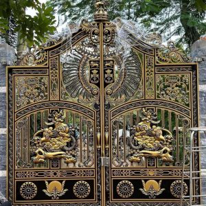 Cổng nhôm đúc HT 38