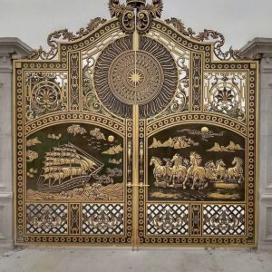 Cổng nhôm đúc HT 42