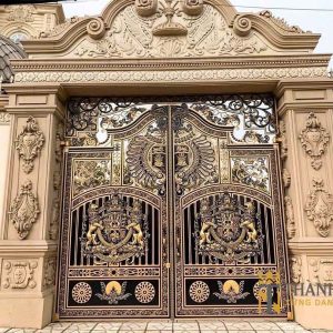 Cổng nhôm đúc HT 43