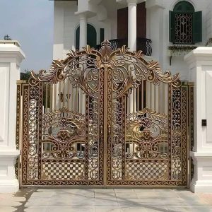 Cổng nhôm đúc HT 09